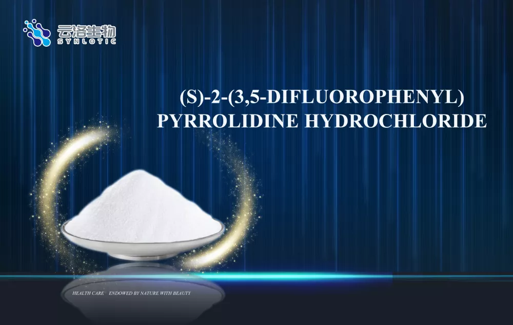 (S) -2- (3,5-difluórfenyl) pyrolidín hydrochlorid